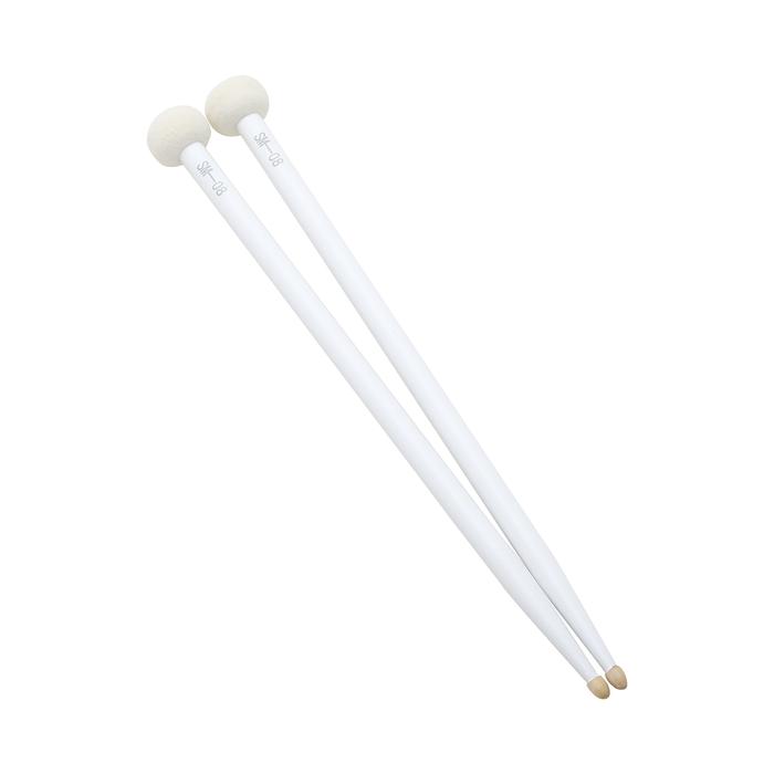 2pcs Drum Mallet Drum Stick Double Sided Drum Mallets Good Hand Feel