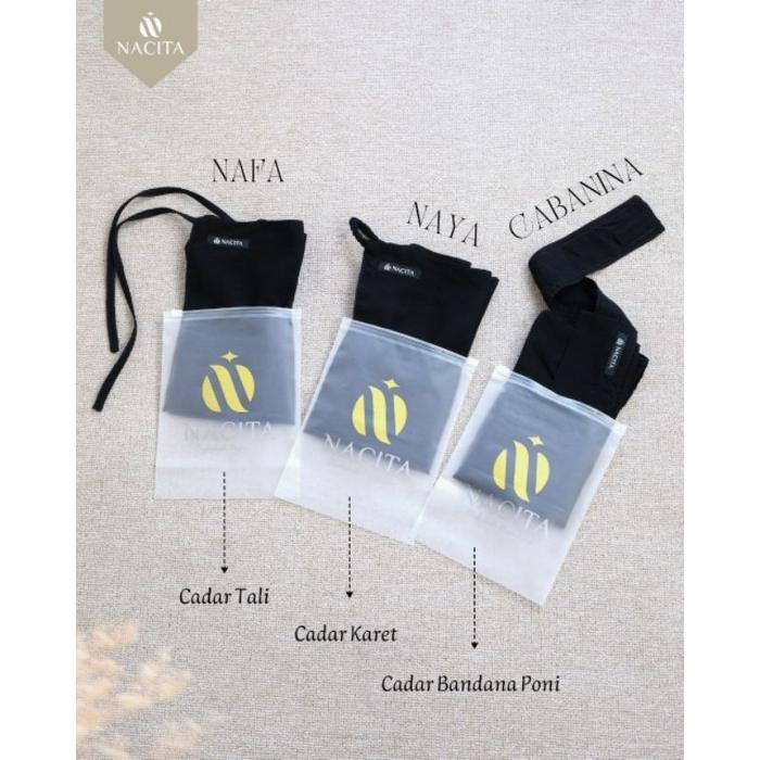 terlaris cadar bandana poni nacita | cadar tali nacita | cadar karet nacita | cabanina naya nafa | n