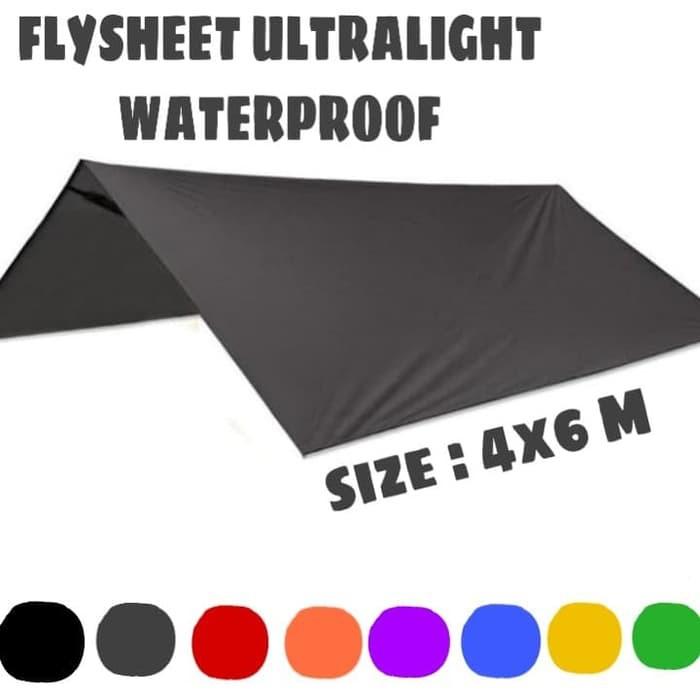 READY Flysheet 4x6 / bivak /trap tent/ flysheet 4x6 waterproof / terpal tenda