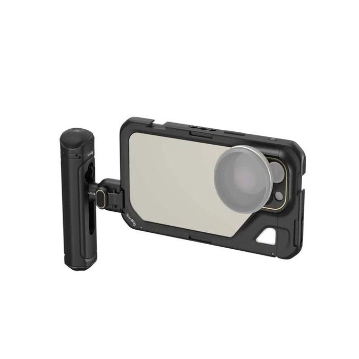 SmallRig Mobile Video Kit Single Handheld for iPhone 15 Pro Max 4393 for iPhone 15 Pro Series Specia