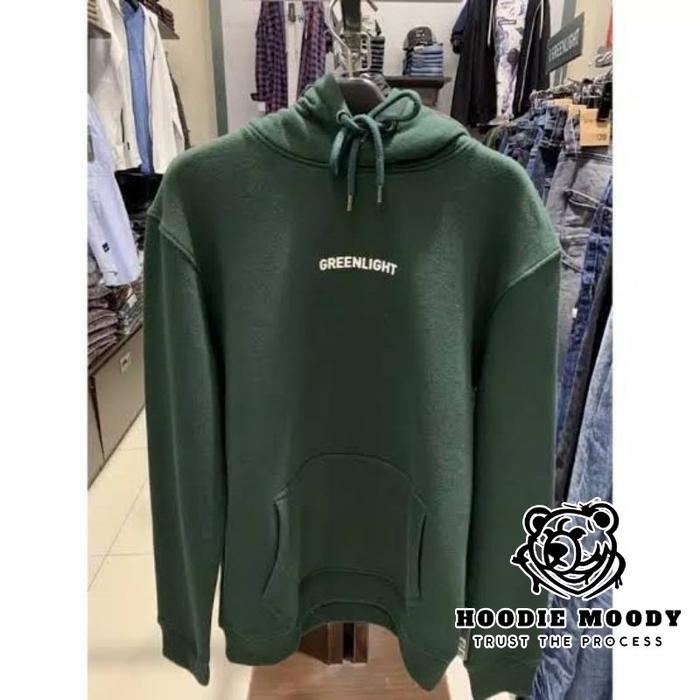 Hoodie Moody HOODIE Greenlight / Jaket Hoodie Sweater Greenlight Pria Murah Lighting Denim