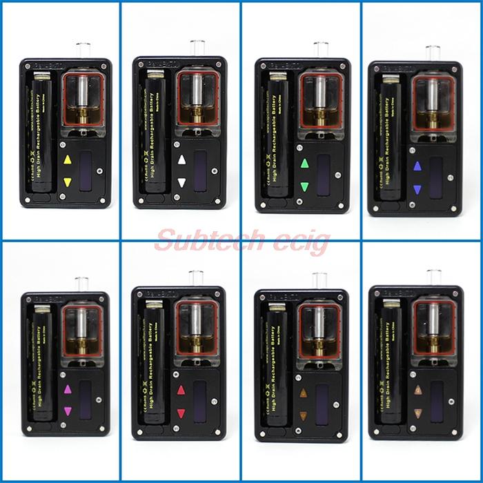 New arrival Colorful button for billet v4 box mod BB Box 8 color ABS