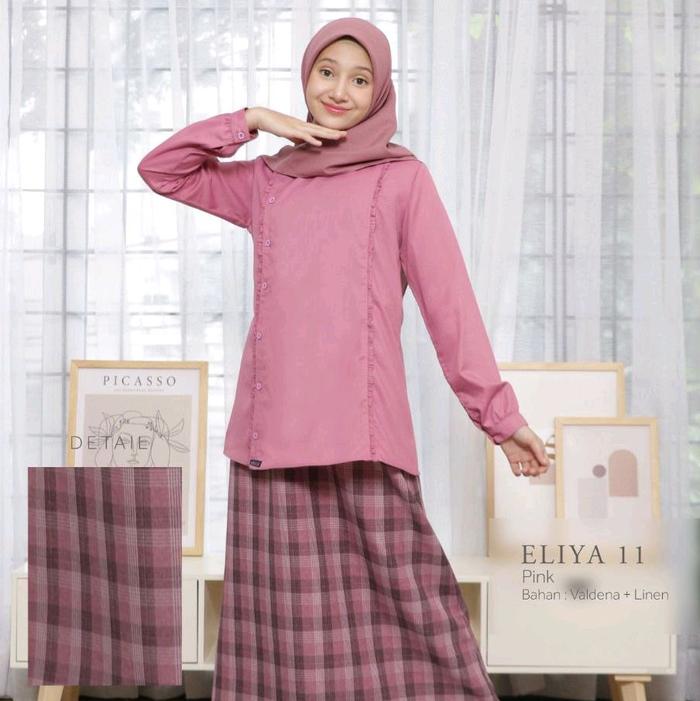 Fashion Muslim Set Remaja Eliya 11 Ethica Best Seller