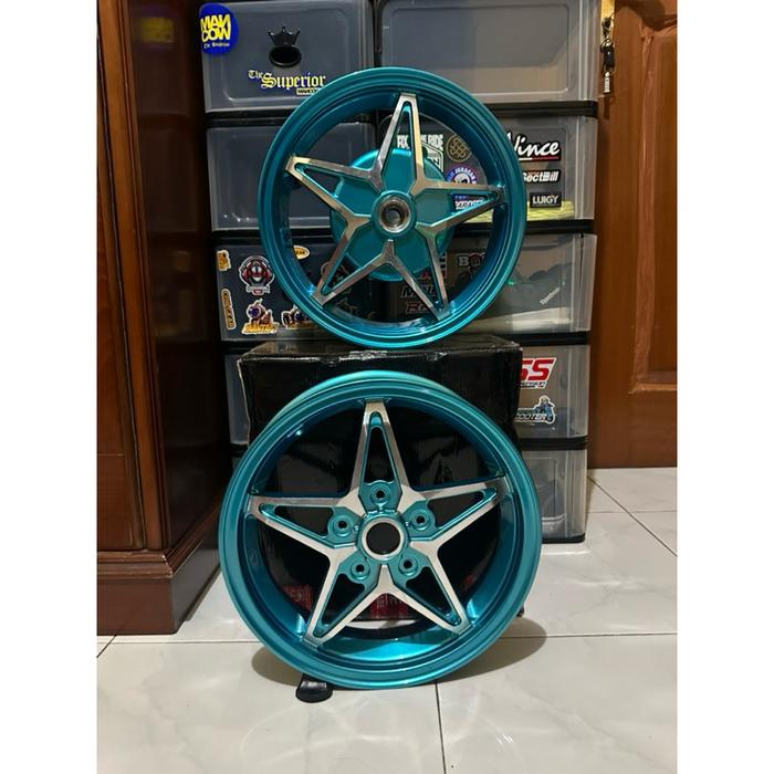 Velg Race Boy Bintang Five Stars Vespa Sprint Primavera GTS LX S LXV, Velg Raceboy, Velg Race Boy, V