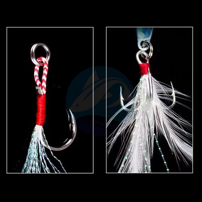1 Pcs Umpan Pancing Laser VIB Jigging Lead 3D Mata Merah Metal 7/10/15/20/30g Micro Jig Slow Jigging
