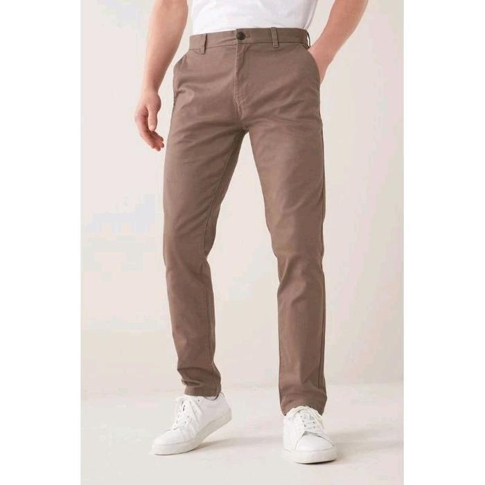 Celana Panjang Chinos Pants Slimfit Pria Original By XPD Katun Stretch Slim Fit Chino Formal Cowok K