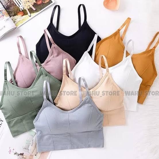 Tanktop bra remaja wanita import korean stile kekinian