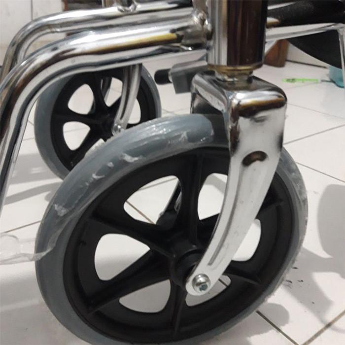 6/8inch Roda Depan Kursi Roda / Roda Kursi Roda Ban Mati Kursi Roda / Roda Depan Kursi Roda Trevel