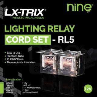 RELAY KABEL SET LAMPU LED TEMBAK LASER LUMINOSLED RL5 UNTUK MOTOR