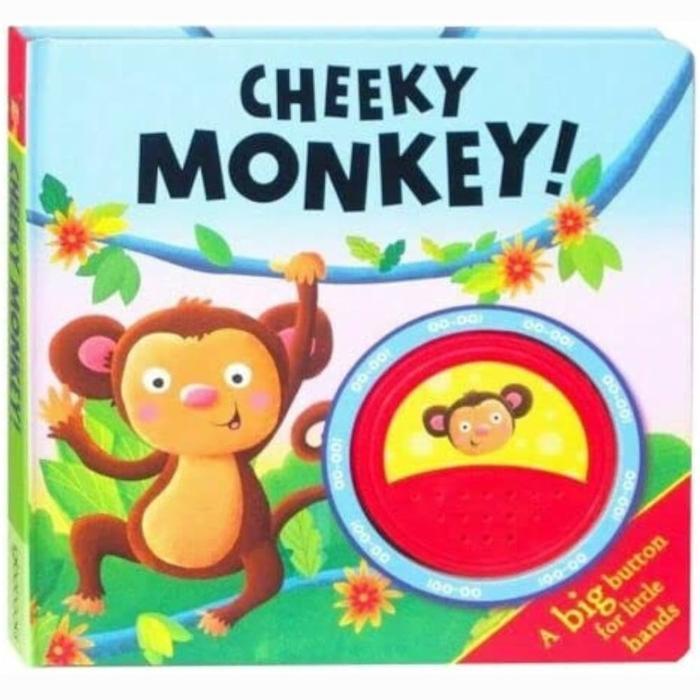 Buku Cerita Anak Inggris Suara Cheeky Monkey Soundbook Hardcover