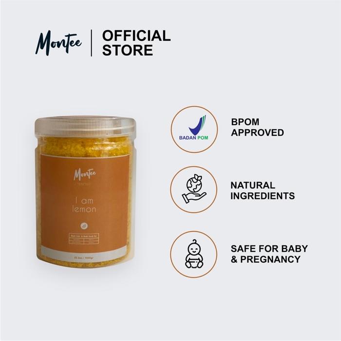 Montee Garam Manicure Pedicure Relaksasi Salt Aromatherapy Spa Rendam 1 Kg