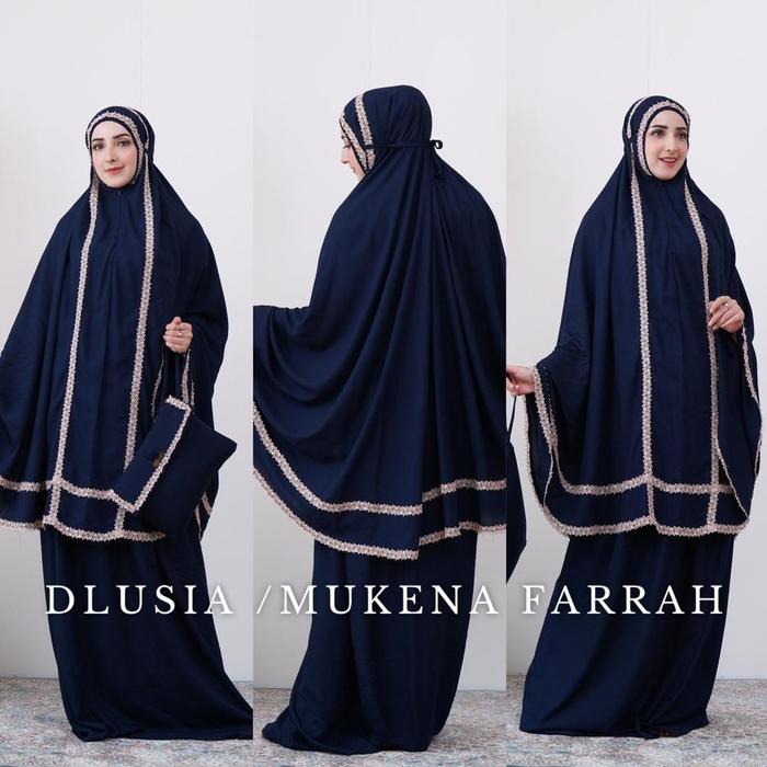 MUKENA DEWASA FARRAH JUMBO BY DLUSIA