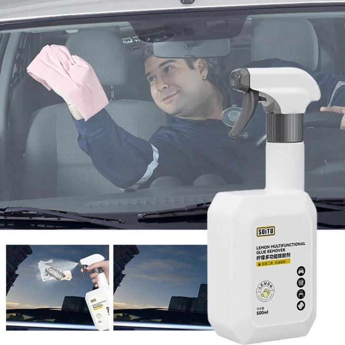 Car Glue Remover Spray Adhesive Glue Remover Safe No Trace Quick Glue