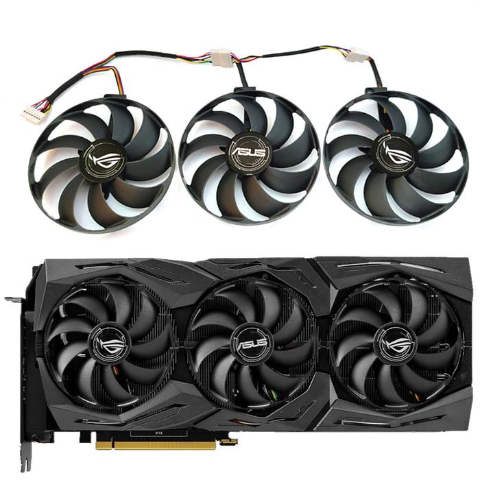 NEW 1LOT 88MM 7PIN T129215SU RTX 2080 ROG STRIX GPU Fan,For ASUS ROG STRIX RTX 2070 2080、RX 5700XT 5