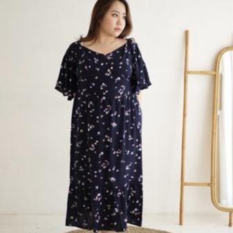Bsissy - Kierra Dress Pantai Wanita Jumbo Bsize | Dress Summer Jumbo | Dress Pantai Bsize Murah