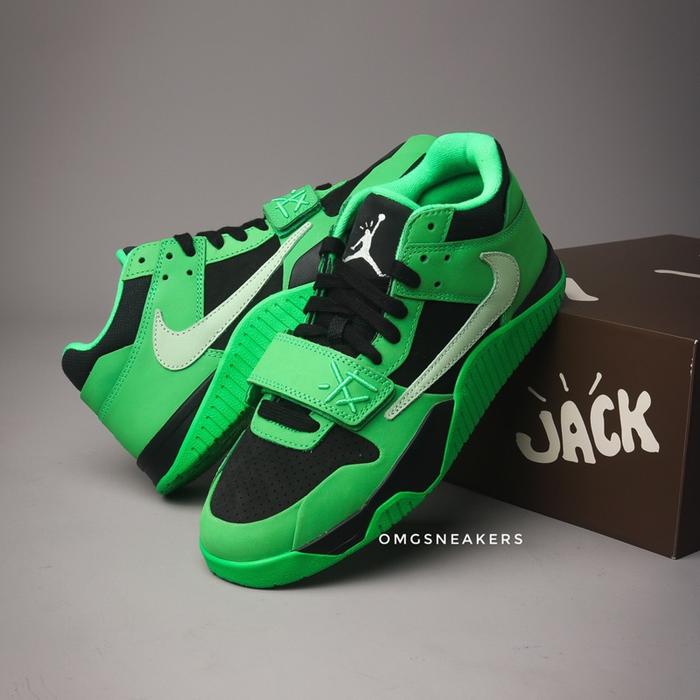 Jordan CJ1 Travis Scott T-Rexx Green Spark - BNIB Original 100%