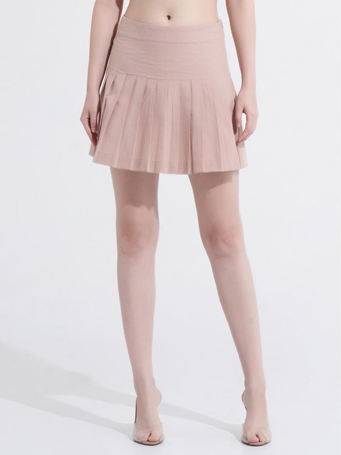 House Of Etern - Rok Wanita Lorena Mini Skirt - Baby Pink