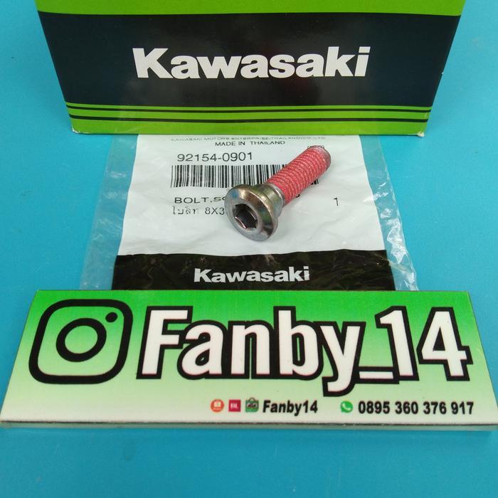 Baut disc disk piringan cakram belakang ninja RR ORIGINAL