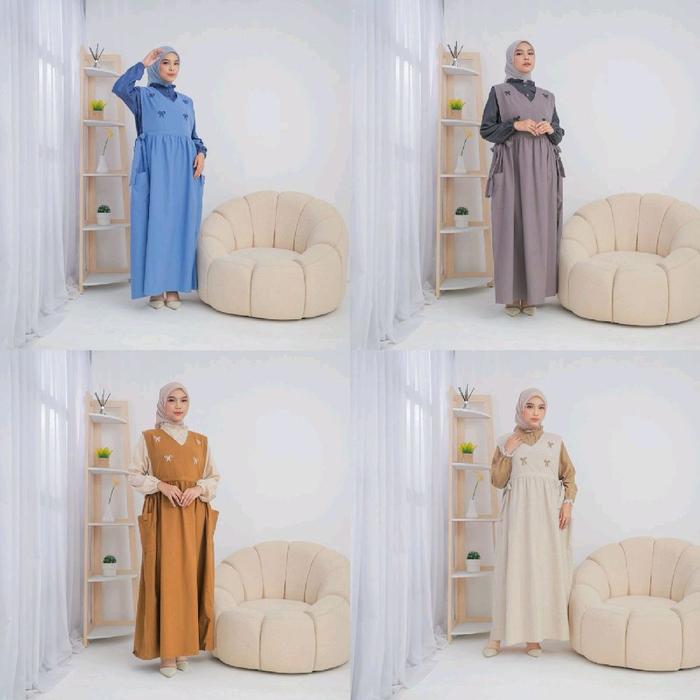 baju gamis model kekinian terbaru