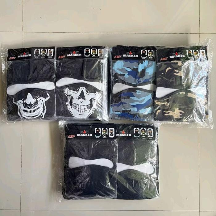 (GROSIR 12PC) Masker ARV / Masker Monyet / Masker maling motor