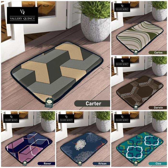Keset Vallery Quincy Anti Slip Microfiber 40x60 Cm