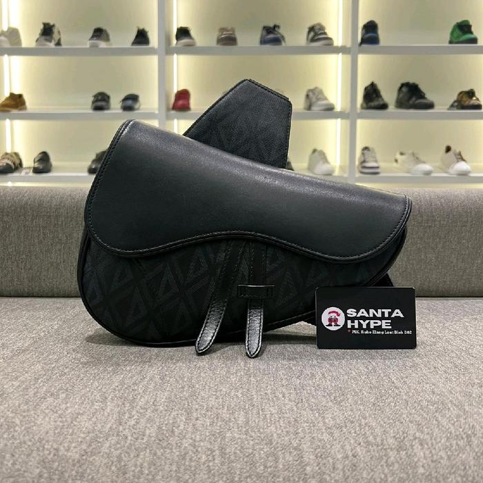 Dior CD Diamond Saddle Bag