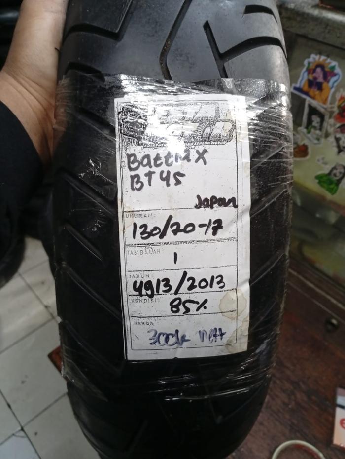 BAN COPOTAN BATTLAX BT 45 RING 17 UKURAN 130 70 17 KODE4913