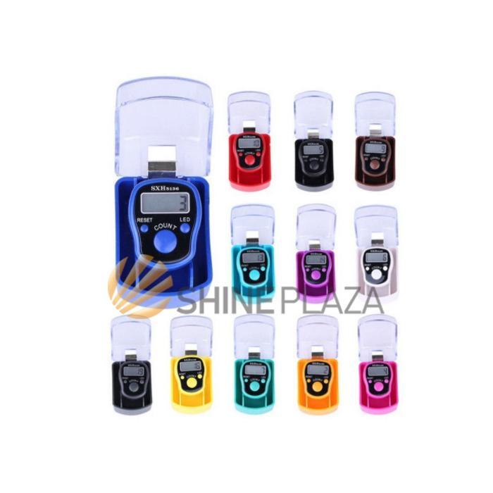 TERBAIK Mini Tasbih LED Digital Finger Counter Tally Alat Hitung Jari Tasbeh Ibadah