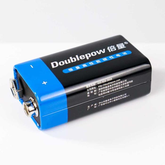 Batu Baterai 9V 6F22 Non-Rechargeable 1 PCS