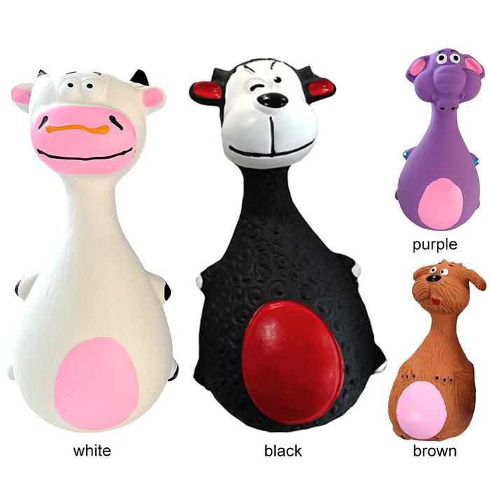 Dogs Interactive Football Toy Novelty Durable Chew Toy Indestructible Sound-Producing Toy Squeaky Fo