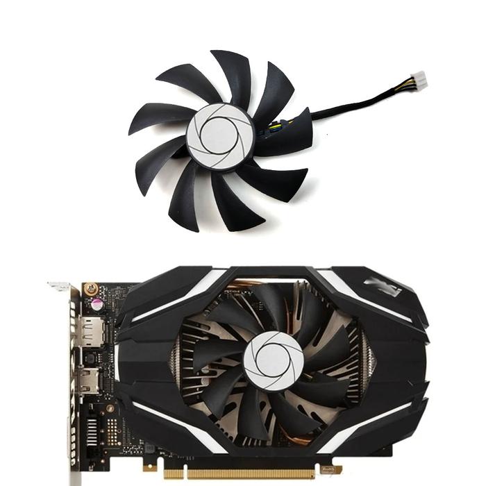 New 85MM 4PIN HA9015H12SF-Z HA9010H12F-Z 12V for MSI GTX 1060 ITX OC 6G GTX950 R7 360 2GD5 GTX1060 O