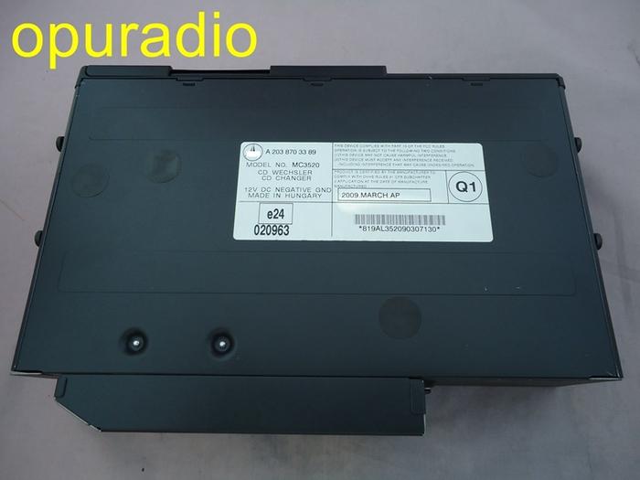 Free EMS/DHL Alpine 6 CD changer A2038703389 Class 1 laser product