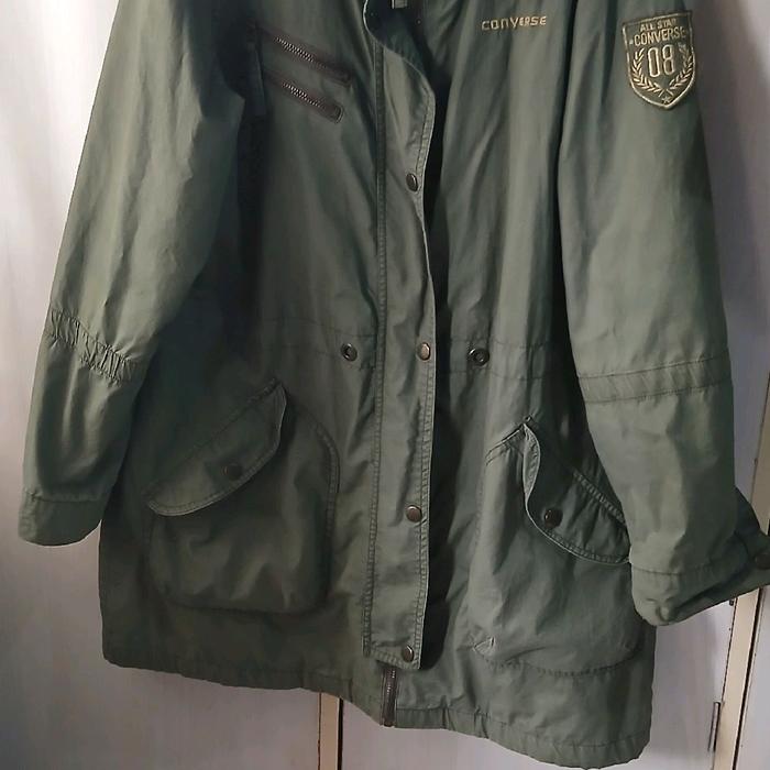 Converse coat jacket army