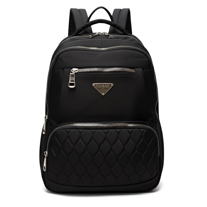 TAS RANSEL WANITA IMPORT CHIBAO JUMBO BISA MUAT LAPTOP SAMPAI 15 INCH BAHAN PARASUT KUALITAS TERBAIK