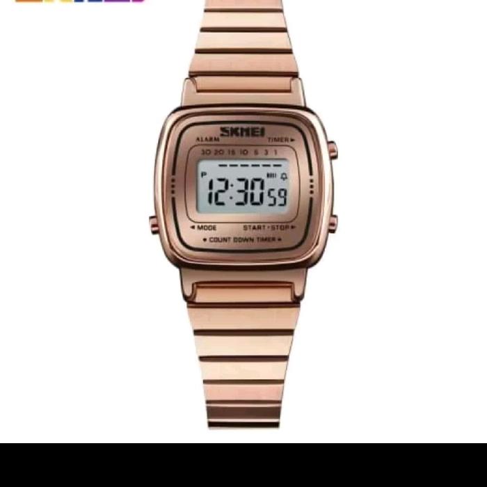 jam tangan wanita warna gold