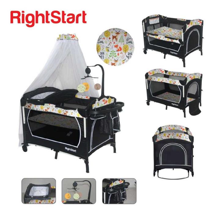 New Tempat Tidur Bayi Ranjang Baby Box Py 888 / Py 894 / Py 899 Right Start