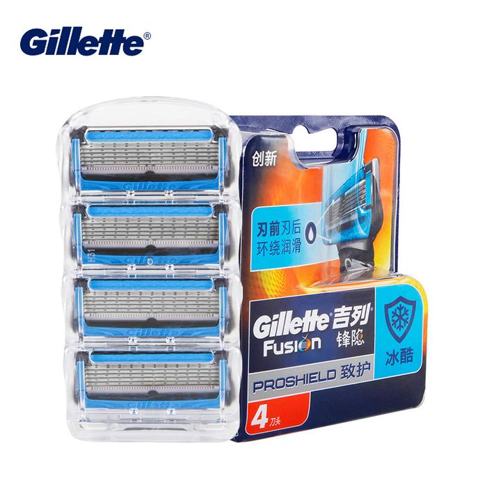 Gillette Fusion Proshield Pisau Cukur Manual 5 Bilah Nano FlexBall