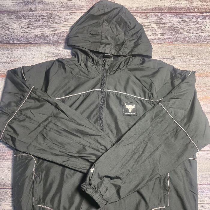 Jaket Fabrique Project Rock Outdor Second Branded Pria Wanita
