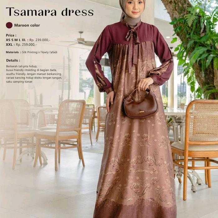 LUBI TSAMARA DRESS GAMIS DEWASA