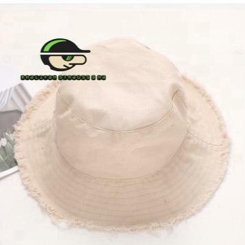 Bucket hat ripped ends - Topi buckethat Rawis Rumbai terbaru