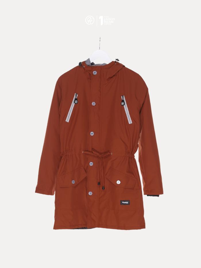 Hijacket Montix Imperial Parka Muslimah Jaket Sporty Anti Angin Untuk Traveling Dan Naik Gunung Wani