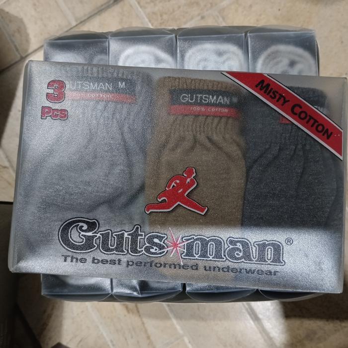 PREMIUM Celana dalam gutsman / cd pria dewasa gutsman mysty katun 3 pc