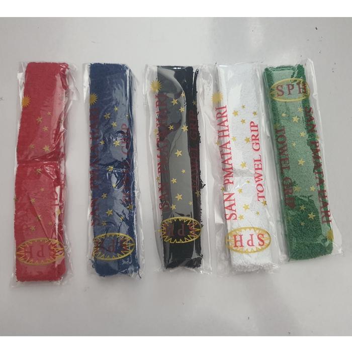 HAND GRIP RAKET BULUTANGKIS WARNA WARNI -TOWEL GRIP - HAND GRIP HANDUK