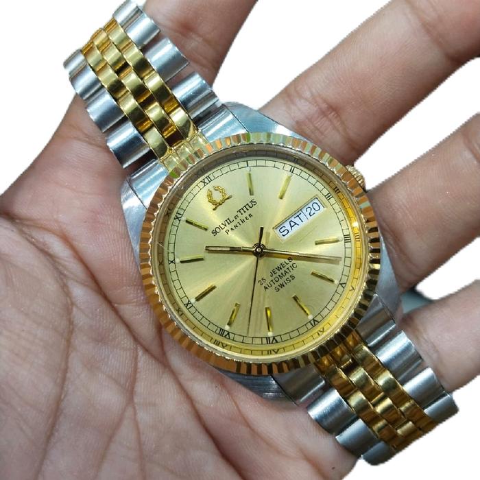 jam tangan solvil et titus  PRESIDENT automatic original bekas/second