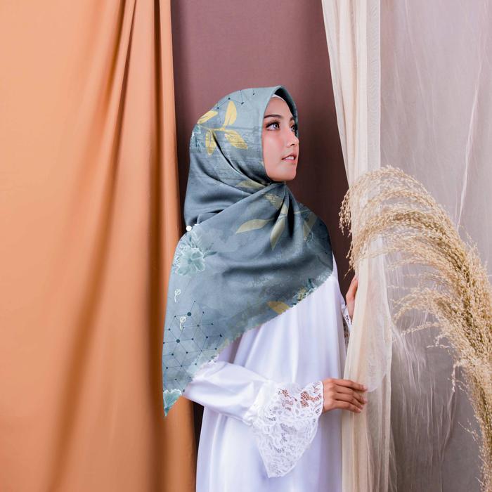 HIJAB MOTIF AMIRAH SERIES DESIGN C.115.058.C | CALDERA SIGNATURE HIJAB PRINTING