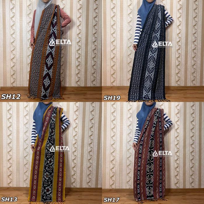 Selendang tenun syal scarf tenun