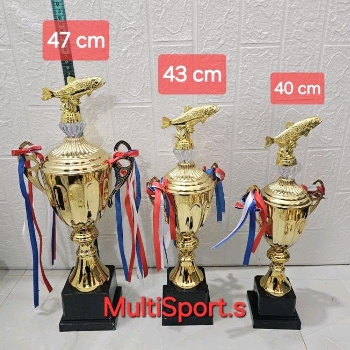 PIALA TROPHY IKAN MEMANCING IKAN IMPORT LOGAM 7706