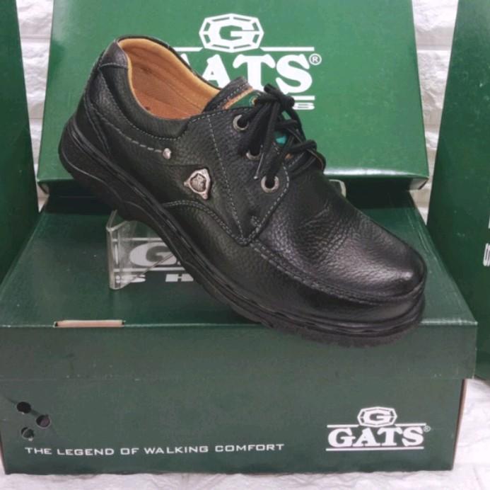 Sepatu kulit pria GATS LB 5003 hitam GATS ORIGINAL Shoes