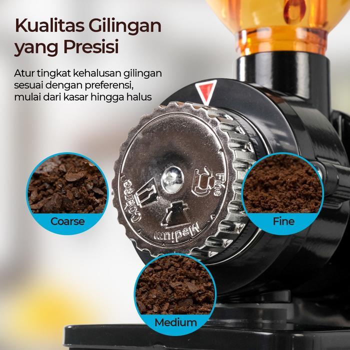 ELEKTRIK COFFEE GRINDER N600 MESIN GILING KOPI N600 MODEL LATINA MURAH