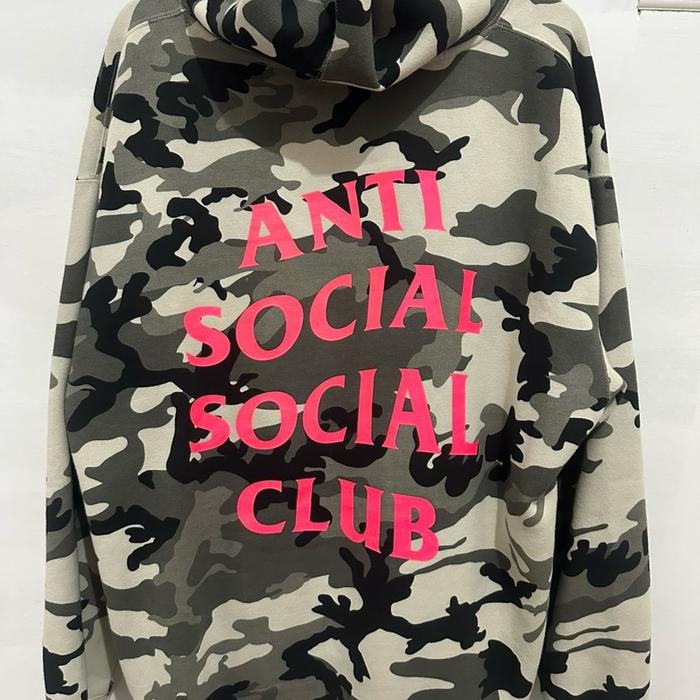 Anti Social Social Club ASSC Camo Hoodie
